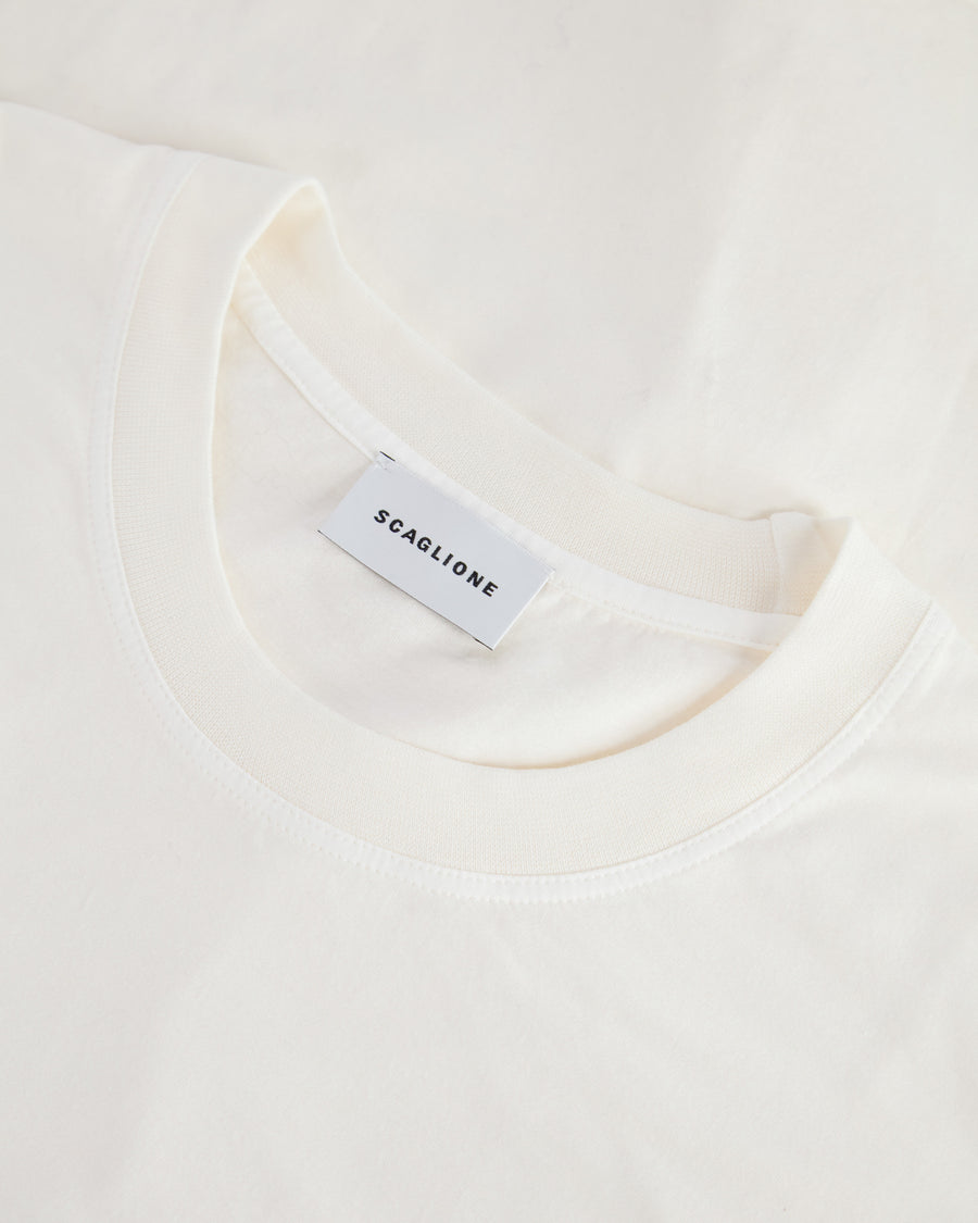 Scaglione T-SHIRT OVER J.COT MILK 2025