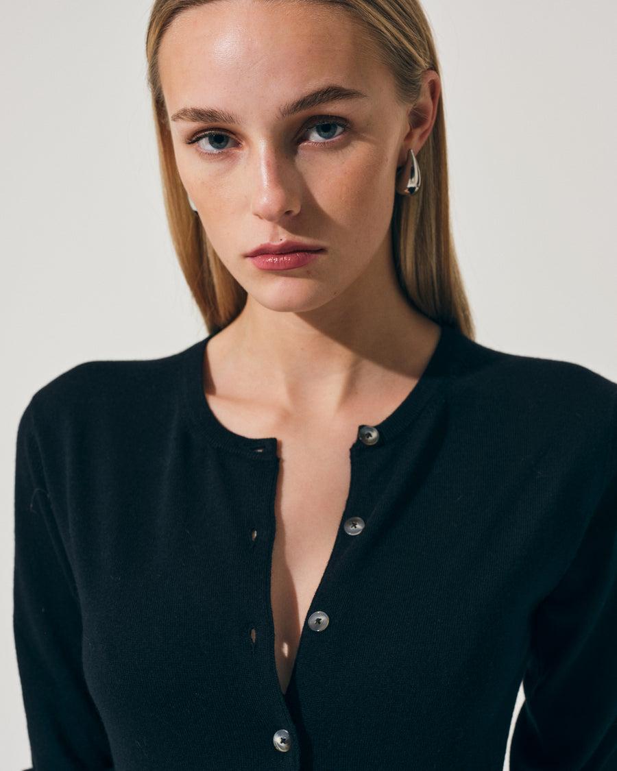 Scaglione REBECCA SLIM KASHSILK BLACK Consegna Veloce