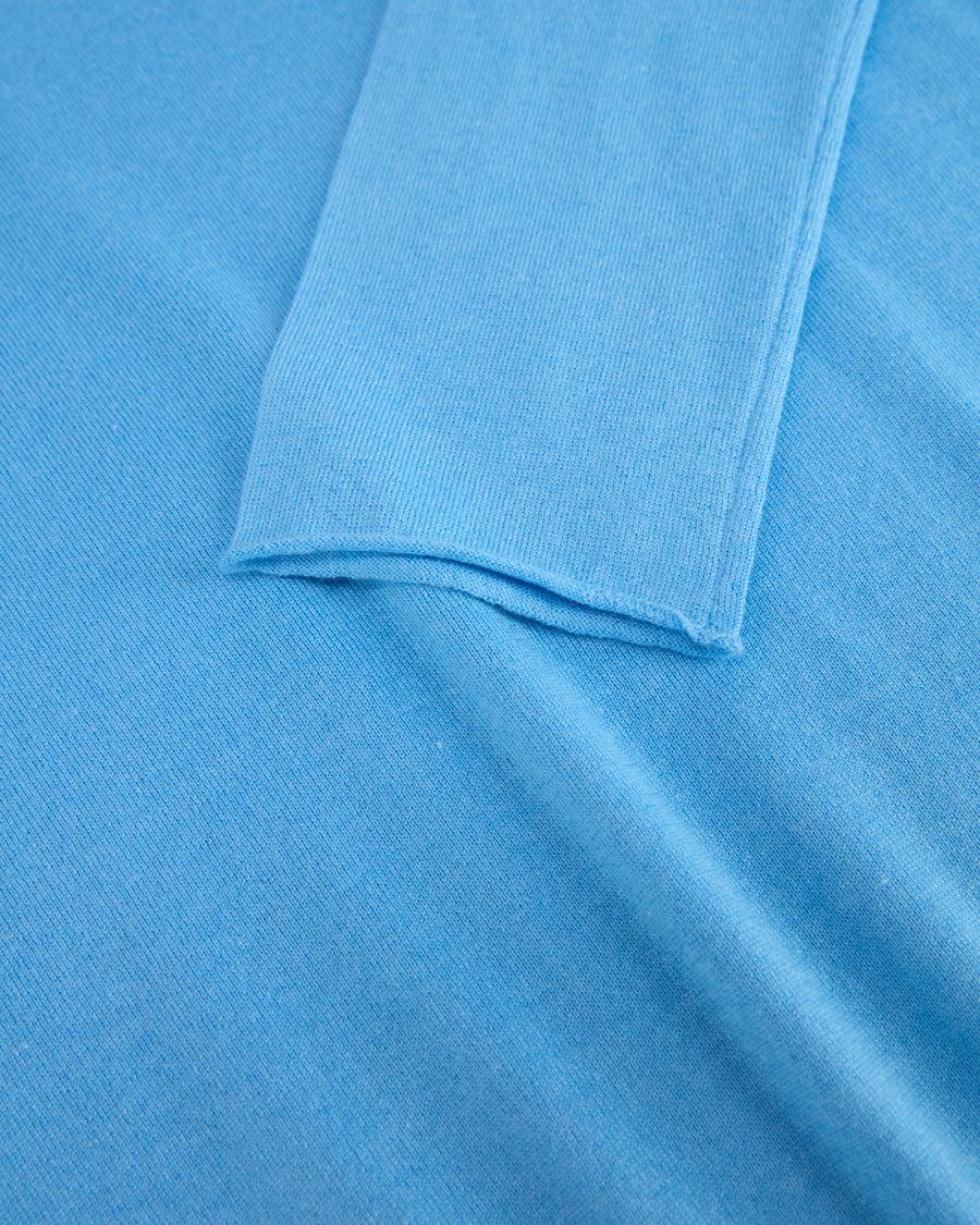 Scaglione TURTLE NECK SLIM KASHSILK CELESTE Fino Al -60%