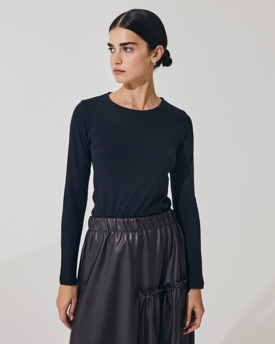 Scaglione ROUNDNECK BASIC CASH/COT MARINE Spedizione Gratuita