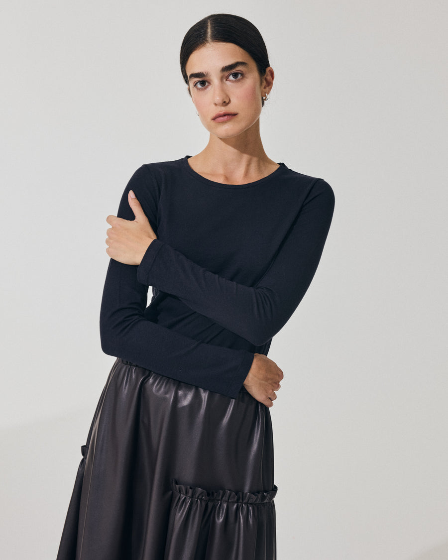 Scaglione ROUNDNECK BASIC CASH/COT MARINE Spedizione Gratuita
