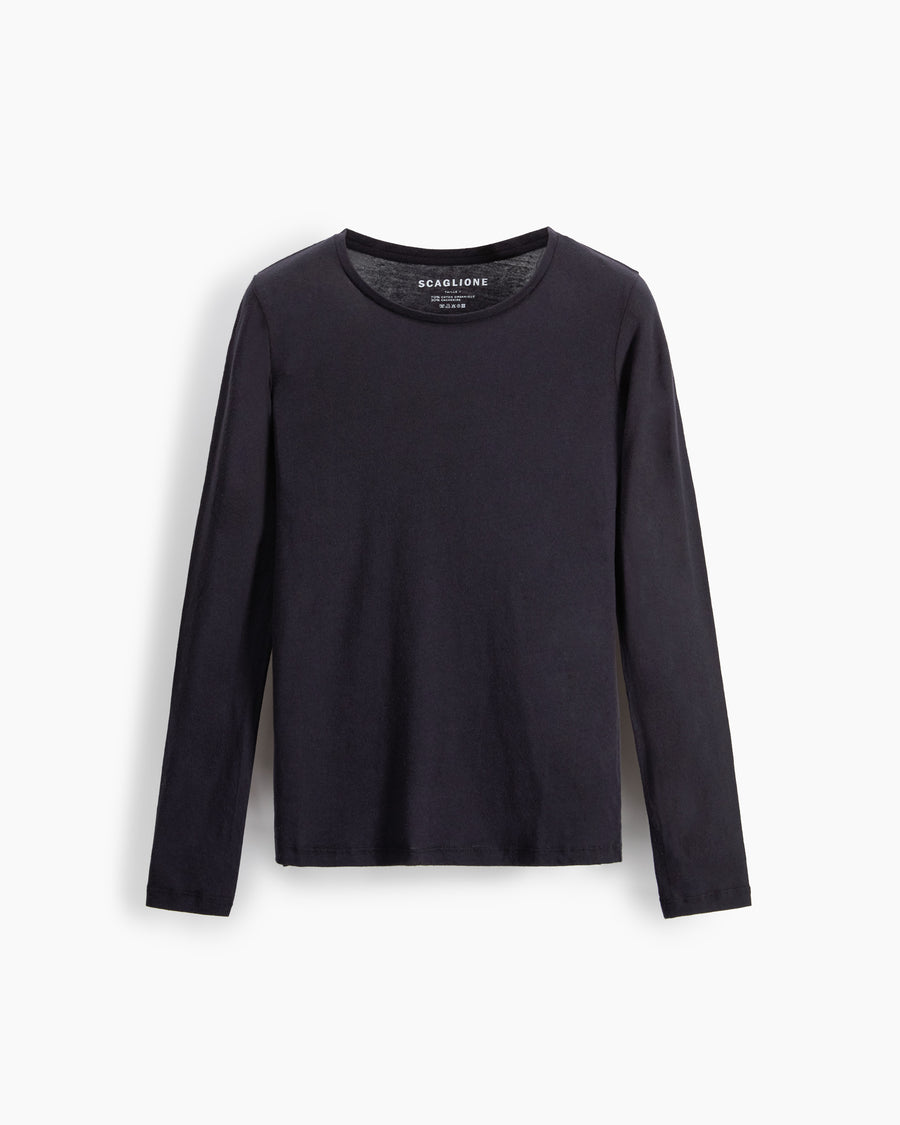 Scaglione ROUNDNECK BASIC CASH/COT MARINE Spedizione Gratuita