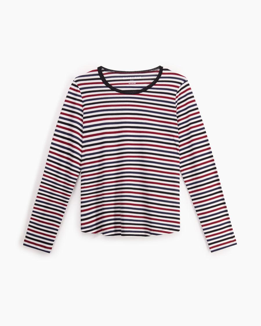 Scaglione ROUNDNECK RIGA MULTICOLOR BLU Negozi Online