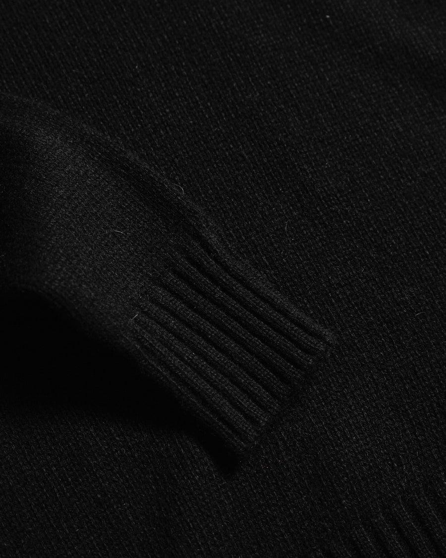 Scaglione TURTLE NECK SOFT HYBRID CASHMERE BLACK Hotsell