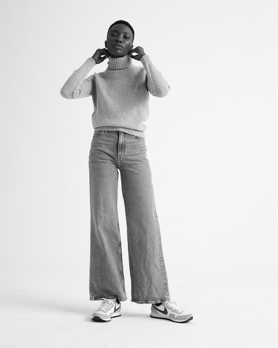 Scaglione TURTLE NECK SEAMLESS PUFFED MILK I Più Venduti