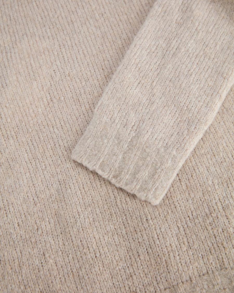 Scaglione TURTLE NECK SEAMLESS PUFFED BEIGE Moda