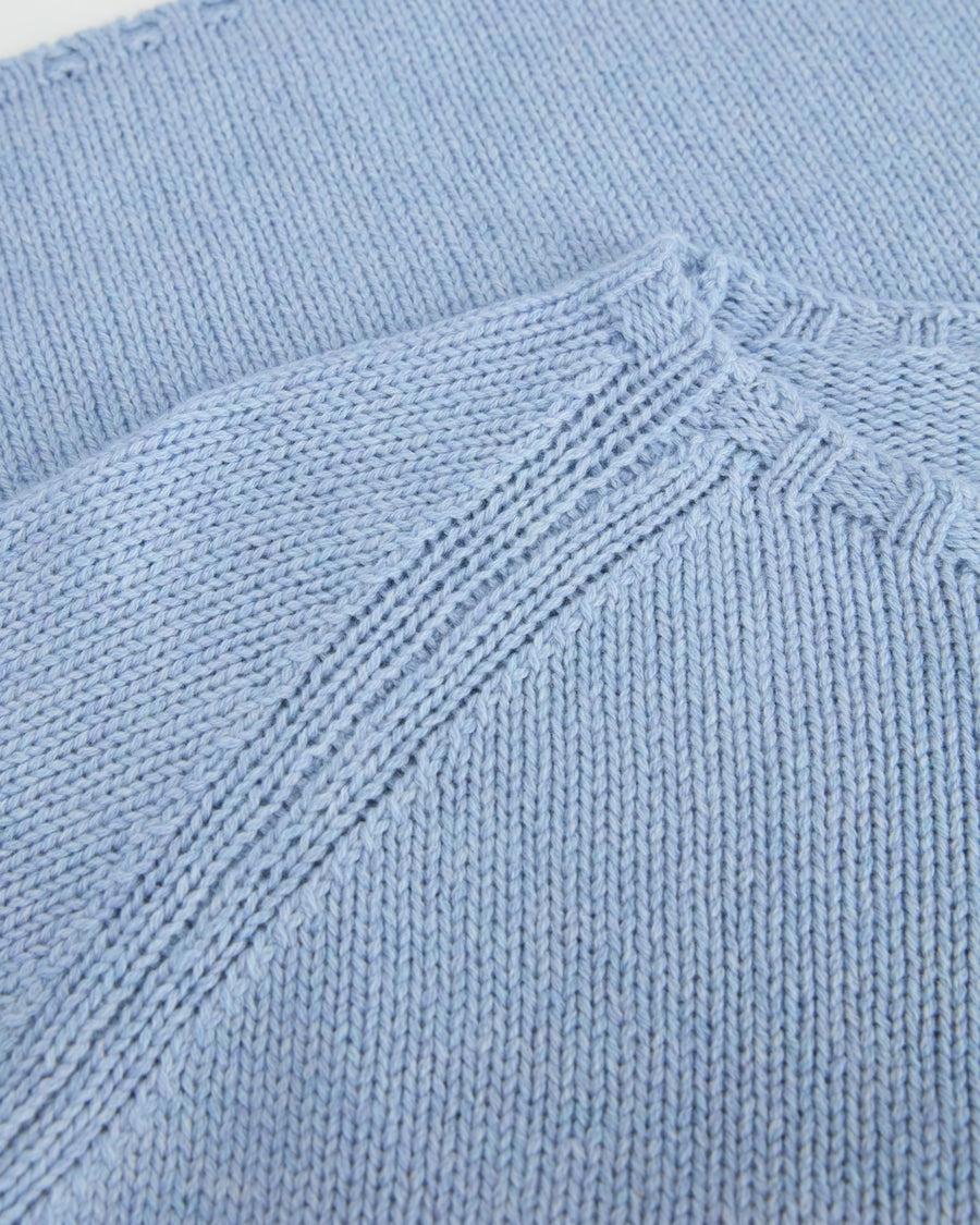 Scaglione BOAT NECK SUPER SOFT CELESTE In Linea