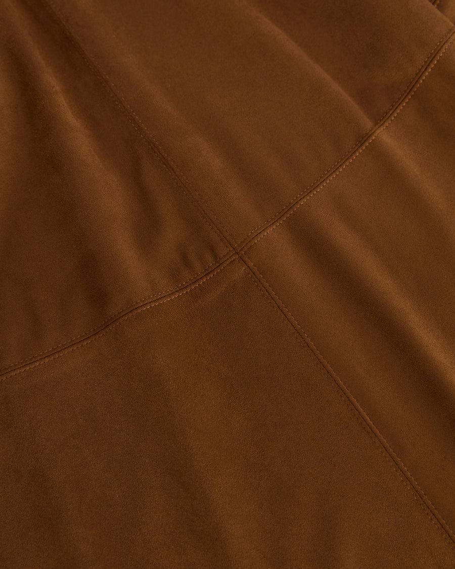 Scaglione SKIRT RUOTA ECOSUEDE CHOCO Pezzi Unici