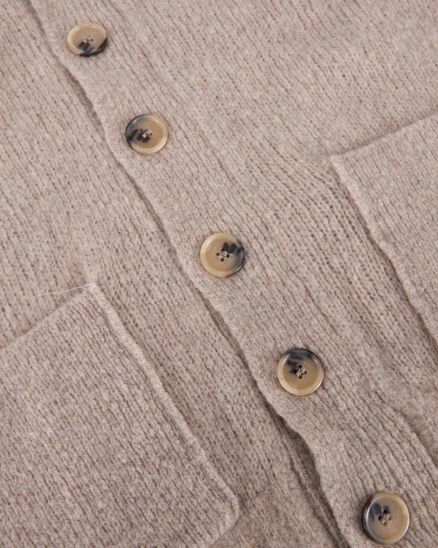 Scaglione CARDIGAN SCIALLE PUFFED CASHMERE CASHMERE BEIGE Online