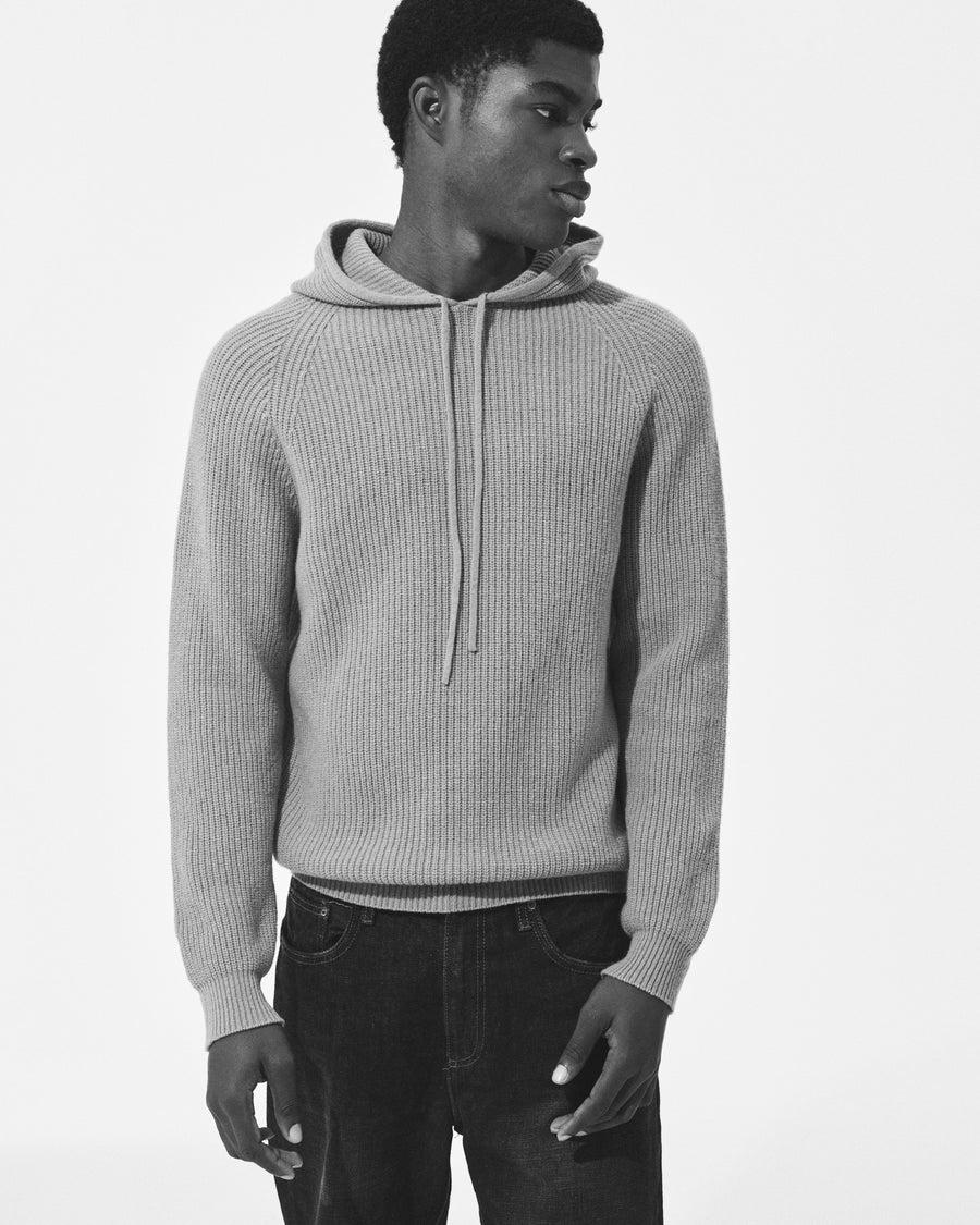 Scaglione HOODIE FISHERMAN MIXCASH MILK Saldi