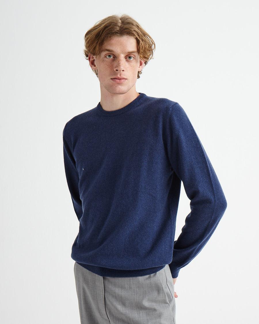 Scaglione ROUND NECK CITY F12 DENIM Prezzo Ridotto