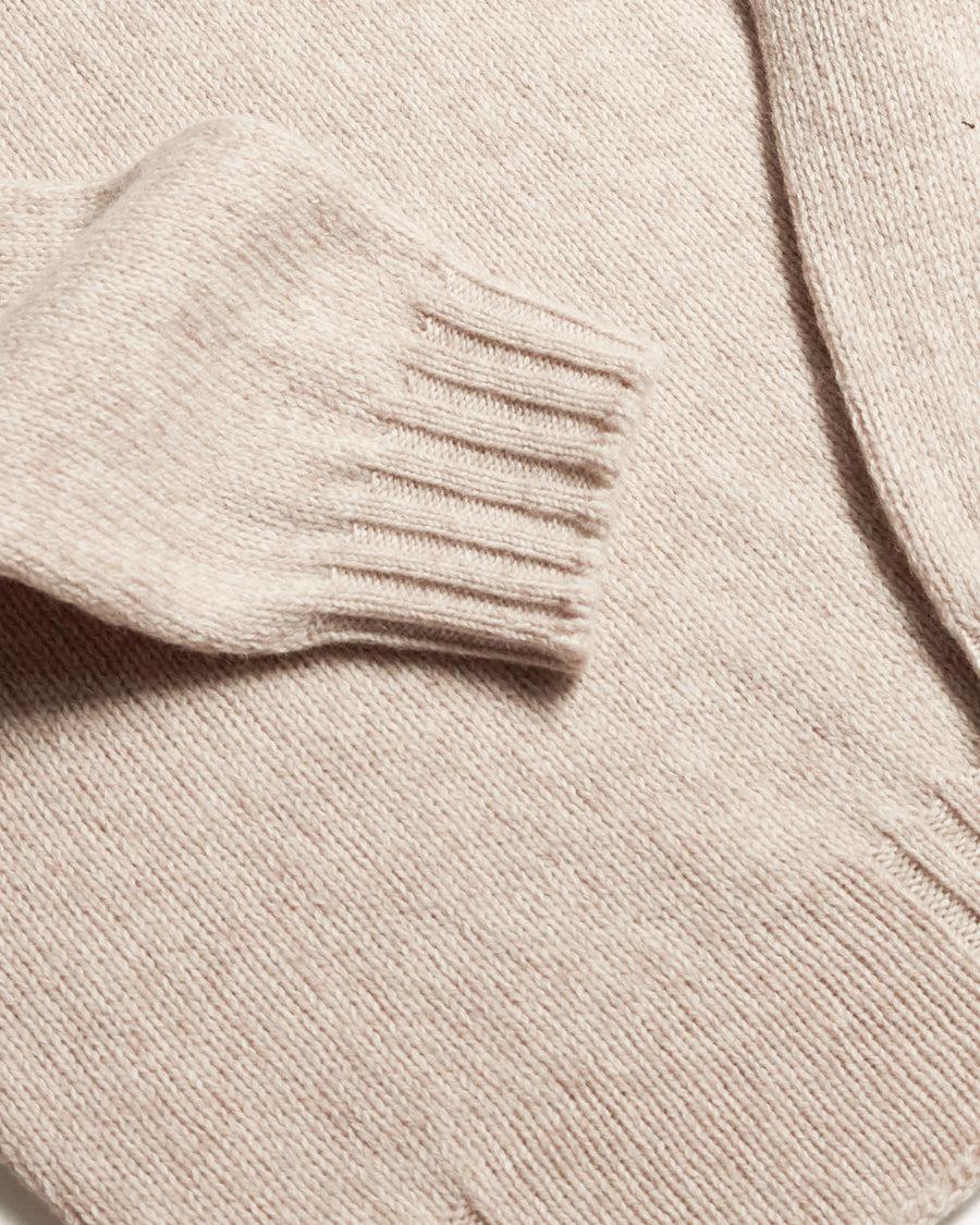 Scaglione TURTLE NECK SEAMLESS SOFTWOOL DUNE Vendita Calda