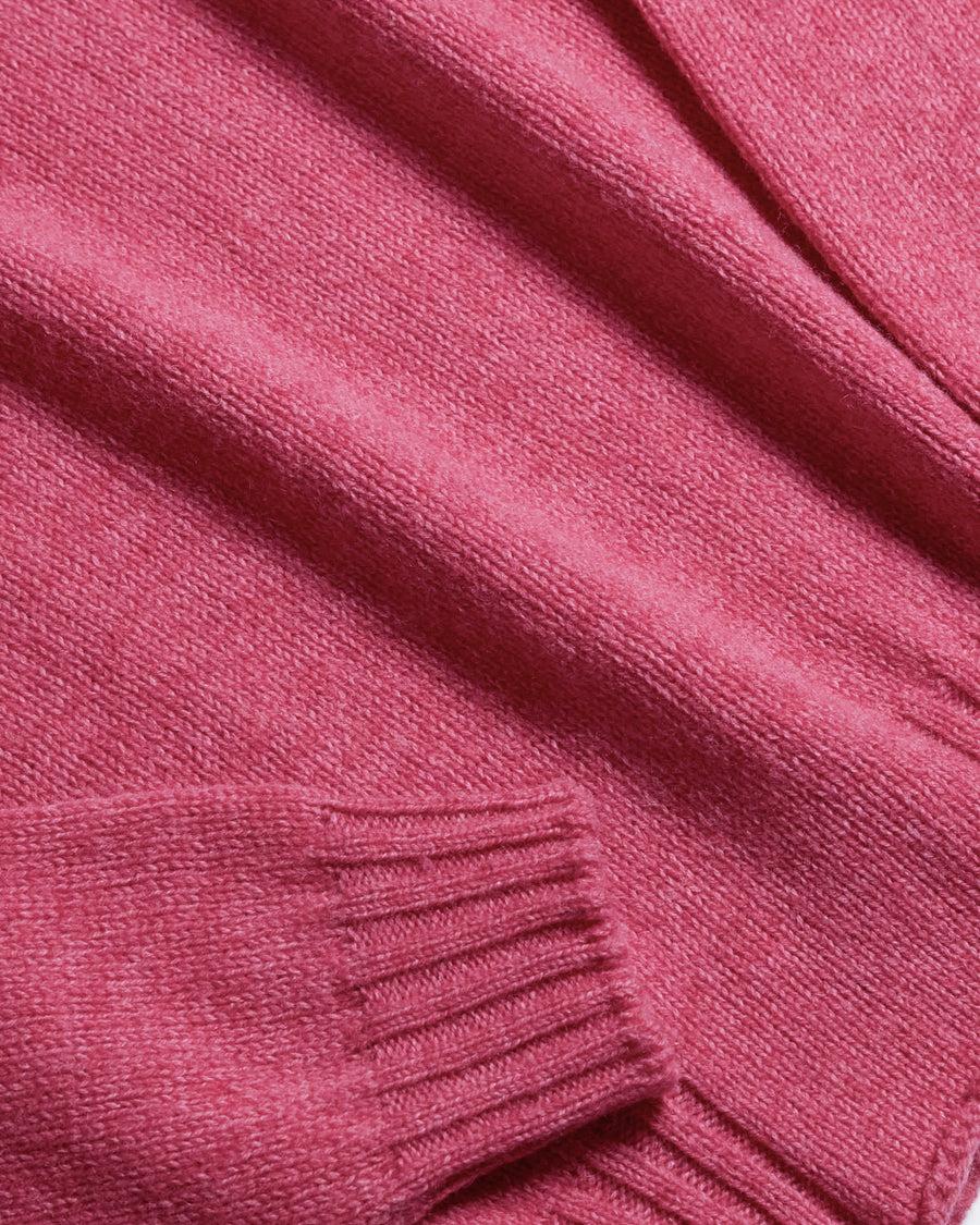 Scaglione ROUND NECK SEAMLESS SOFTWOOL PINK Negozio
