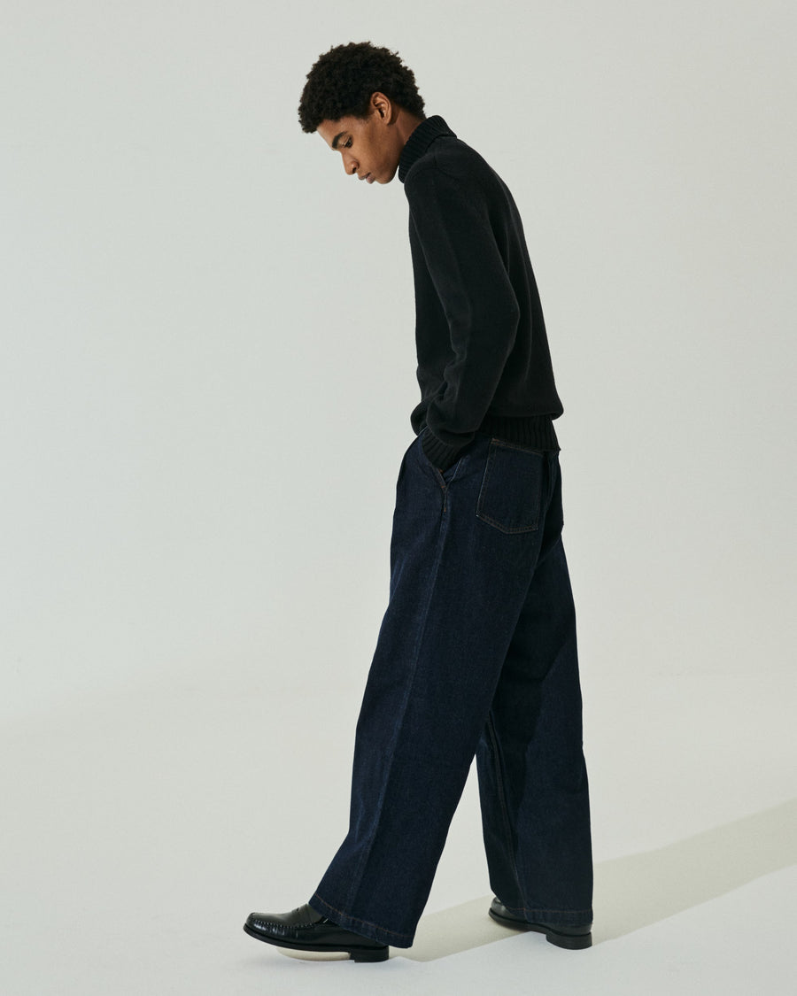 Scaglione TURTLE NECK SOFT HYBRD CASHMERE BLACK 2025