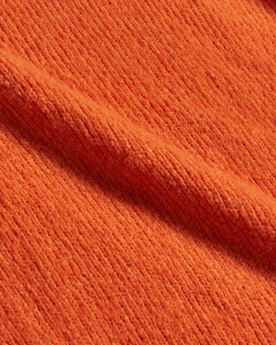 Scaglione ROUND NECK SEAMLESS PUFFED CASHMERE CARROT In Linea