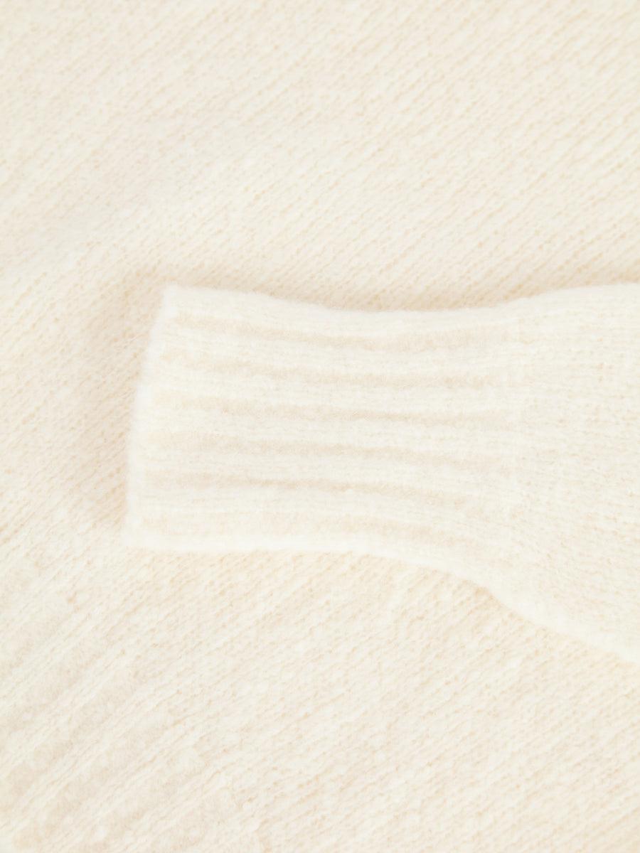 Scaglione TURTLE NECK SLIM PUFFED CASHMERE MILK I Più Venduti