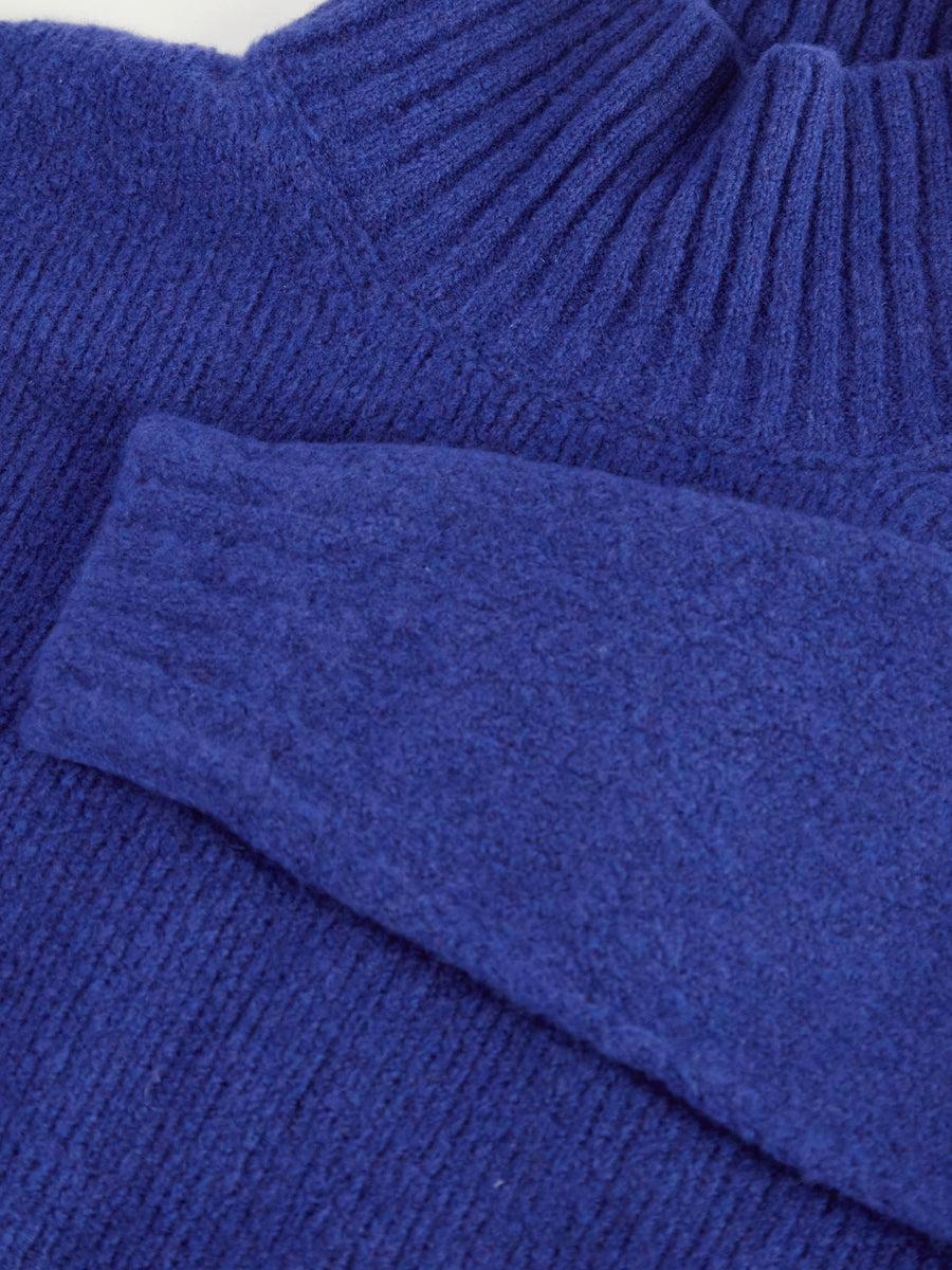 Scaglione TURTLE NECK OVER PUFFED CASHMERE ROYAL Smaltimento dello stoccaggio