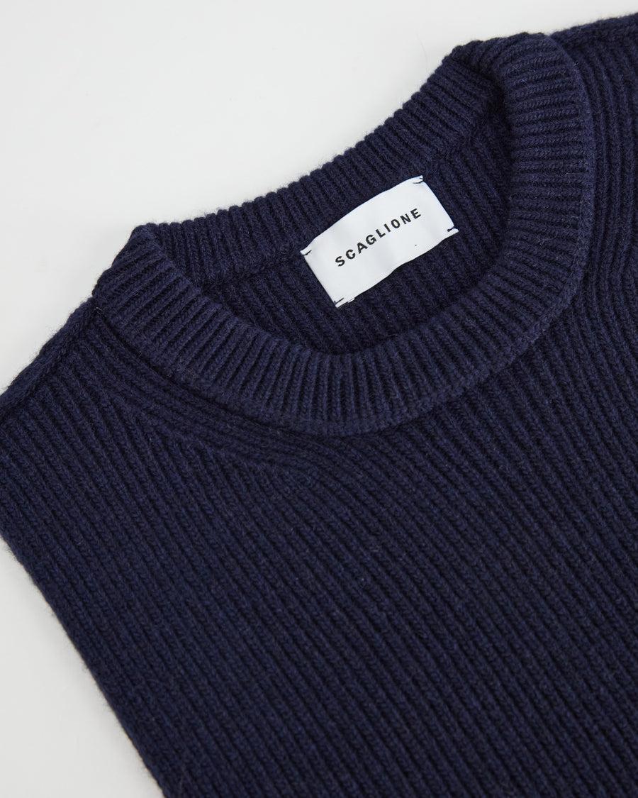 Scaglione TOP S/M SLIM M.UNITA NAVY Vendita calda