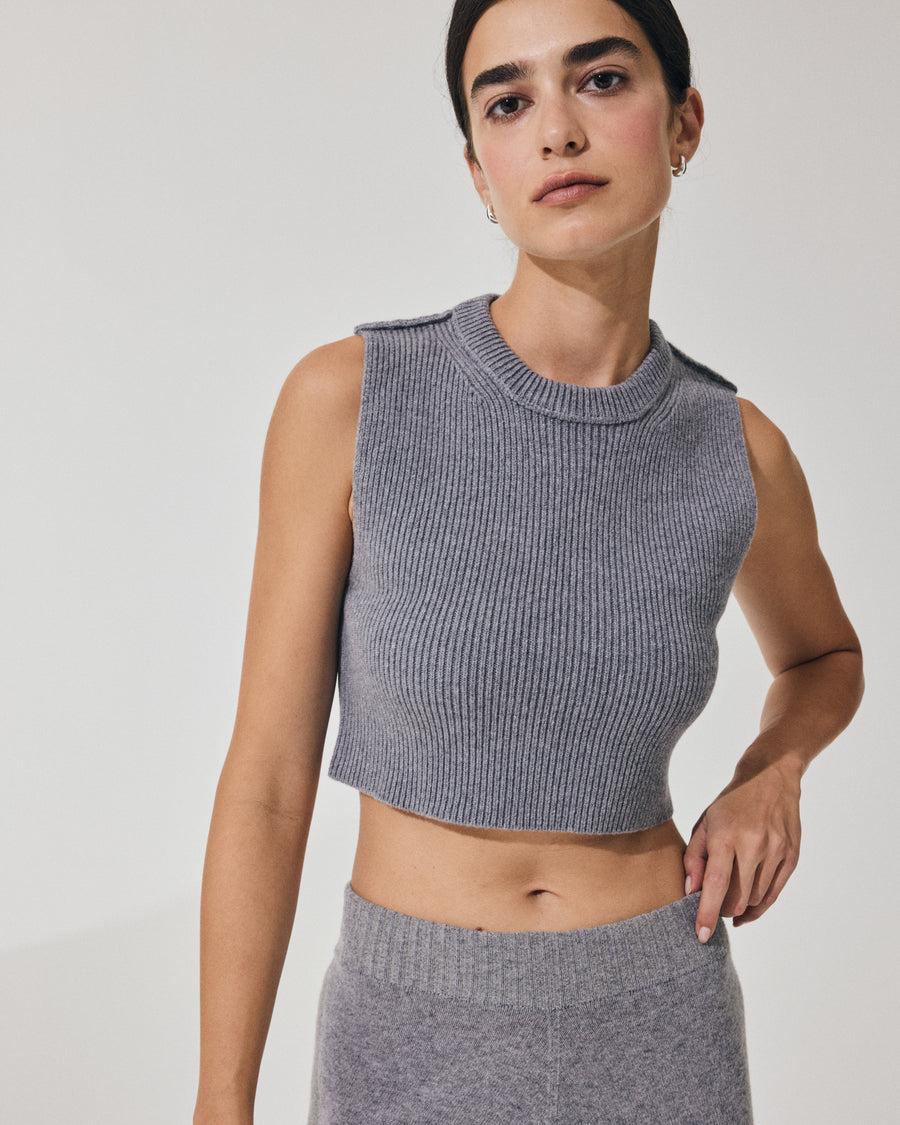 Scaglione TOP S/M SLIM M.UNITA GREY Affare Del Giorno