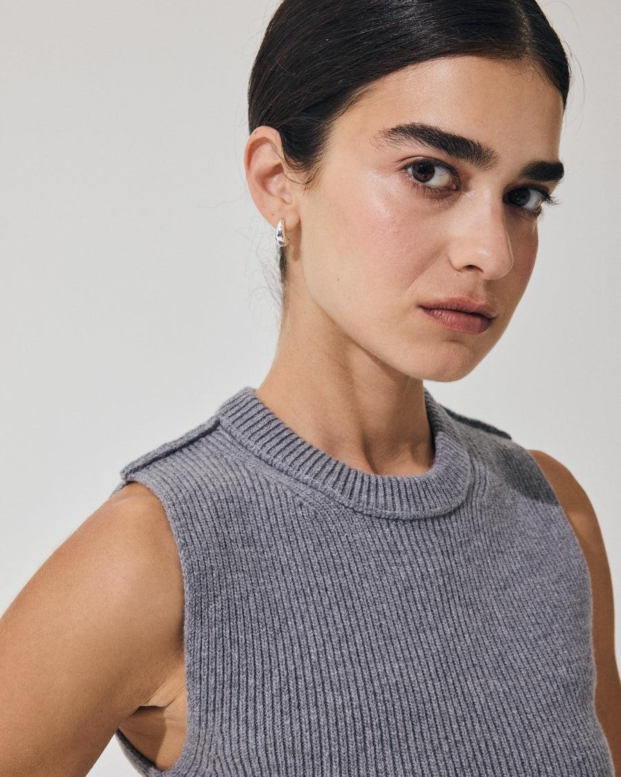 Scaglione TOP S/M SLIM M.UNITA GREY Affare Del Giorno