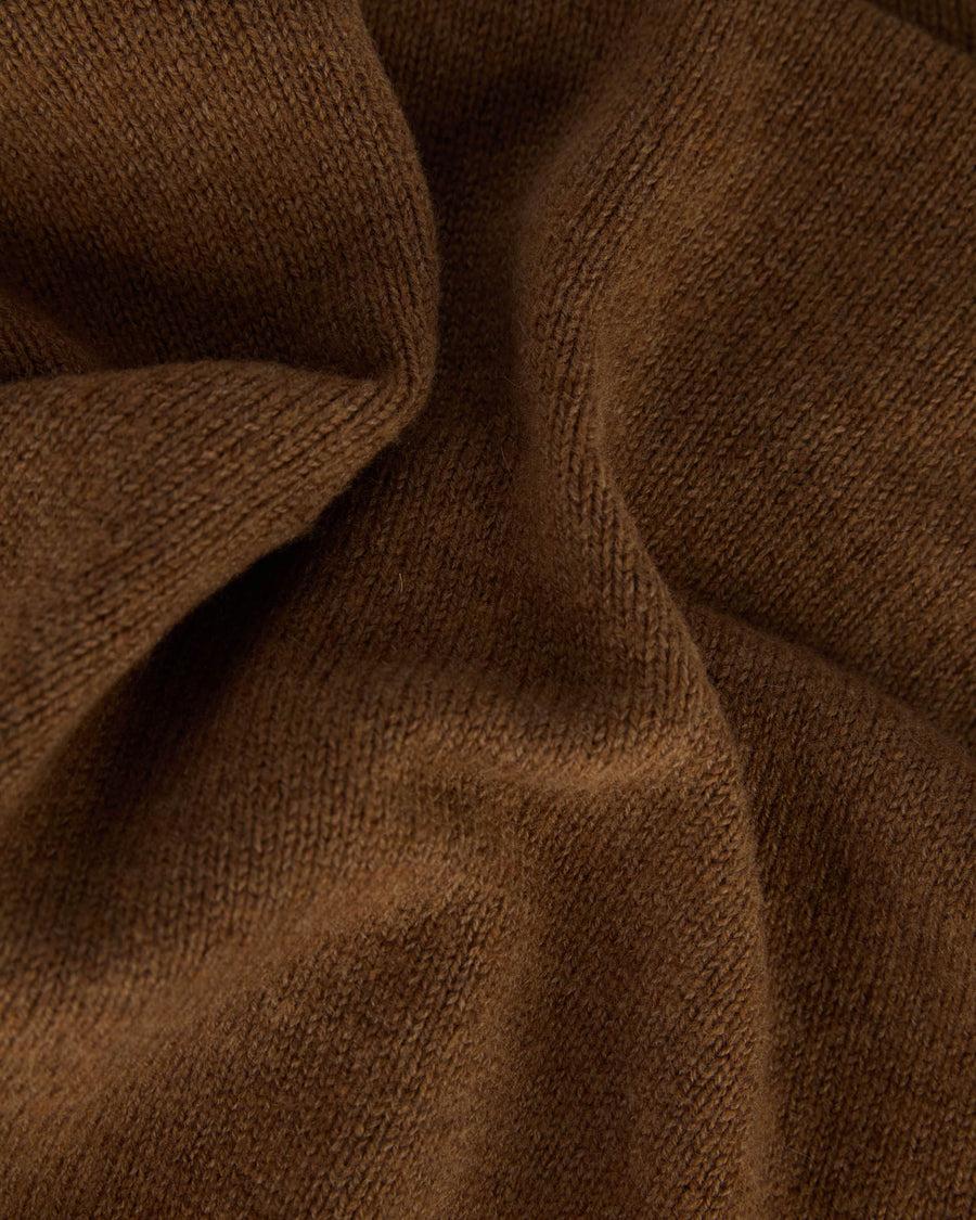 Scaglione TURTLE NECK SEAMLESS SOFTWOOL RUST Sconto