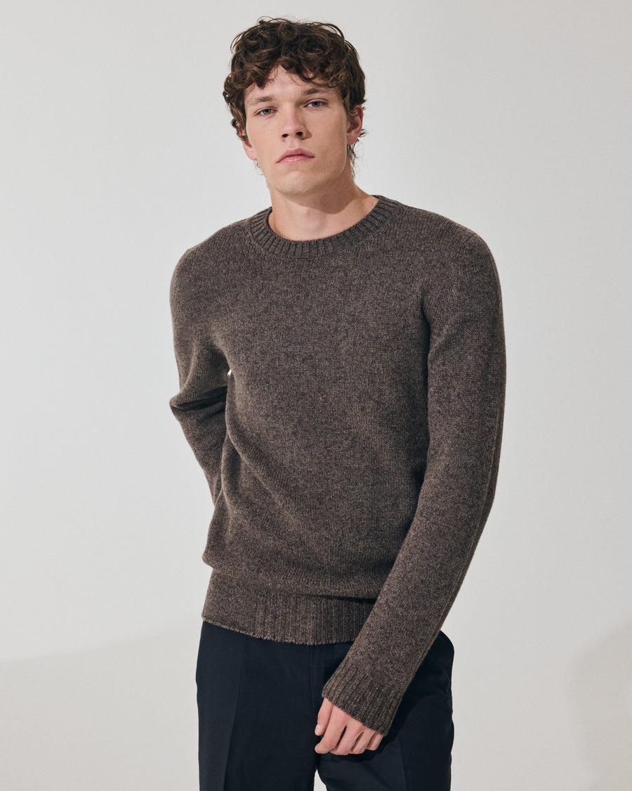 Scaglione ROUND NECK SEAMLESS SOFTWOOL WOOD