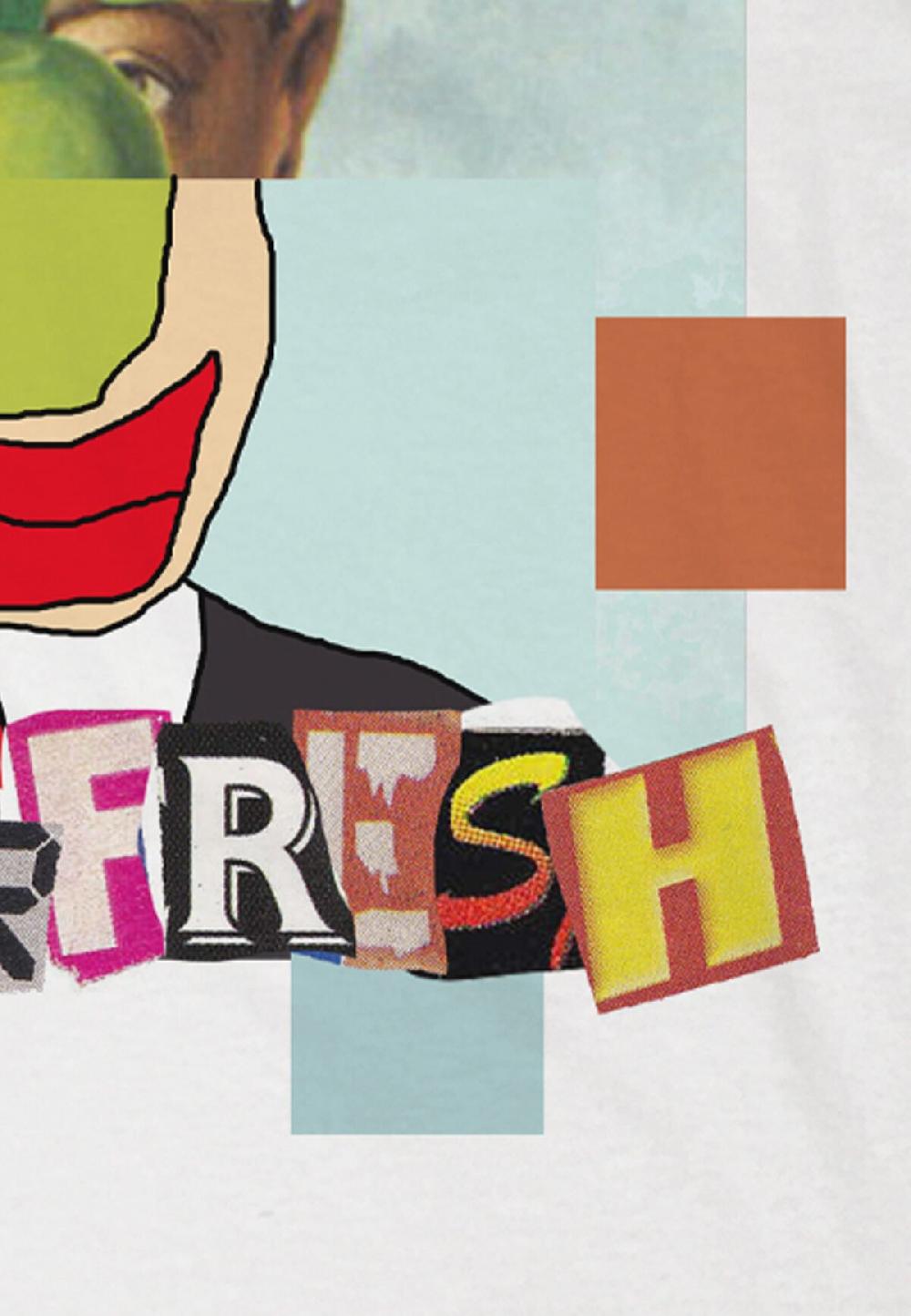 Seetees Superfresh t-shirt della capsule This Is Art cotone organico vegano Promozione