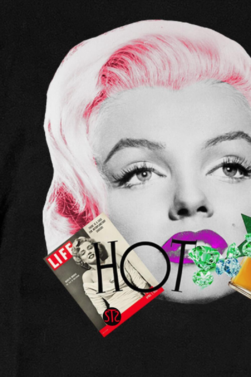 Seetees T-shirt donna Marilyn in cotone organico vegano GOTS per la tua t-shirt Acquista Ora