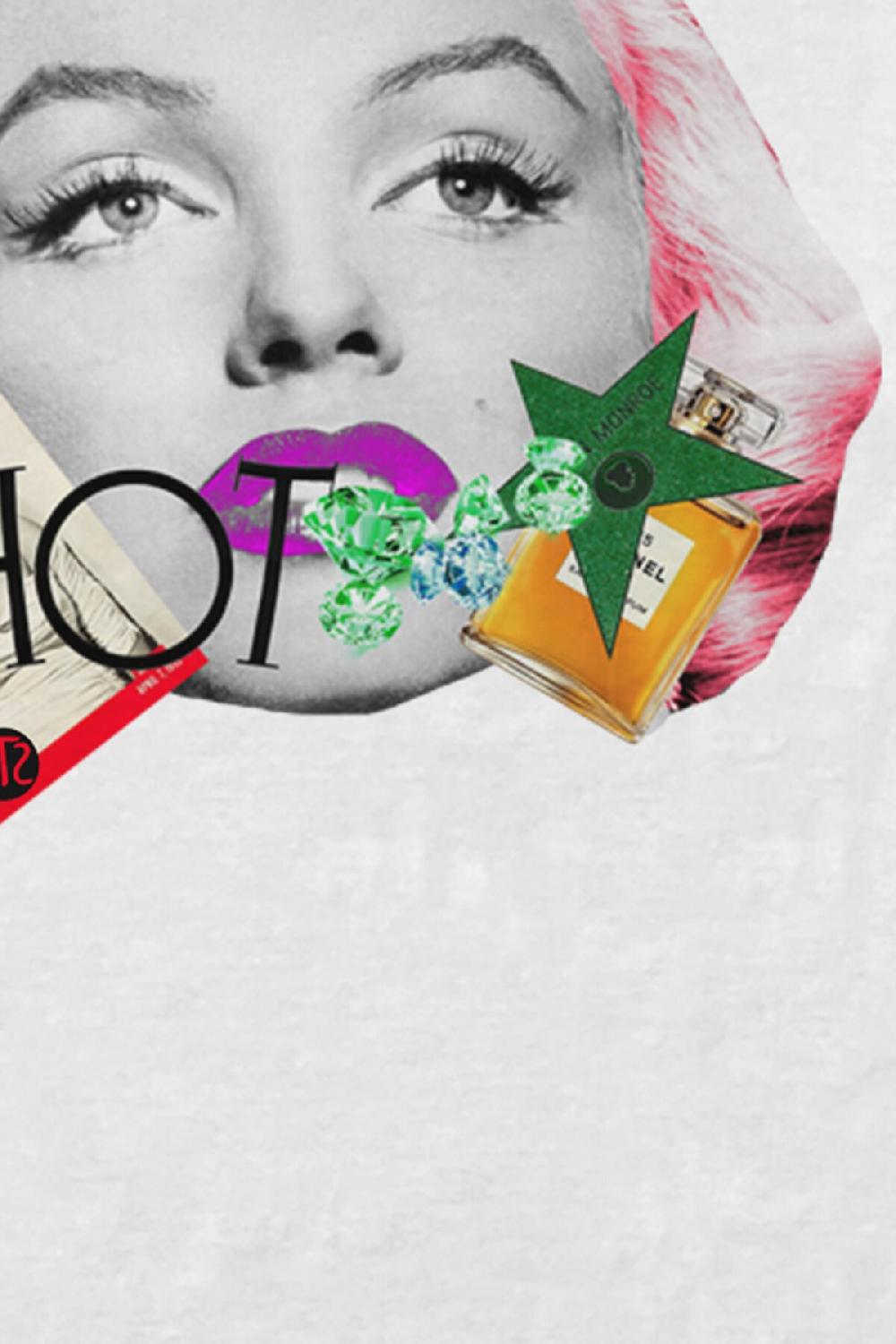 Seetees T-shirt donna Marilyn in cotone organico vegano GOTS per la tua t-shirt Acquista Ora