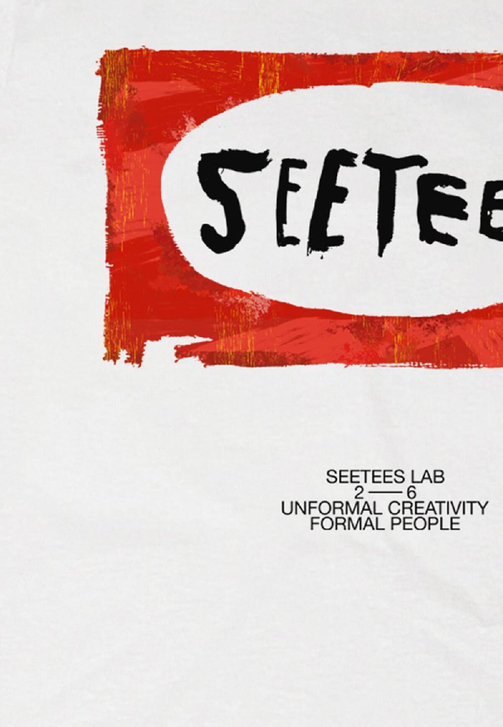 Seetees Basquiat Seetees Logo Vendita Calda