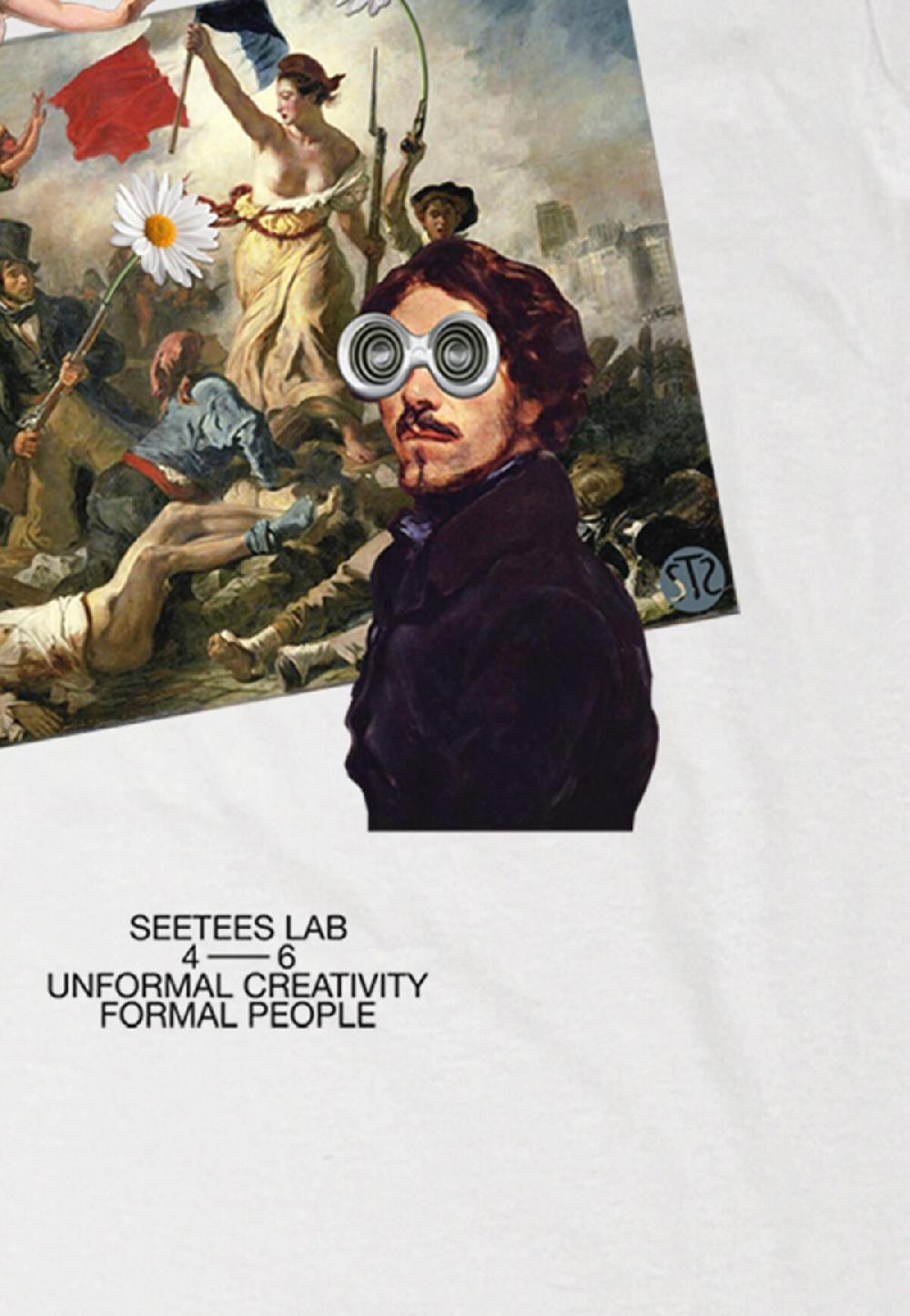 Seetees Delacroix Painting Full Vendite Flash