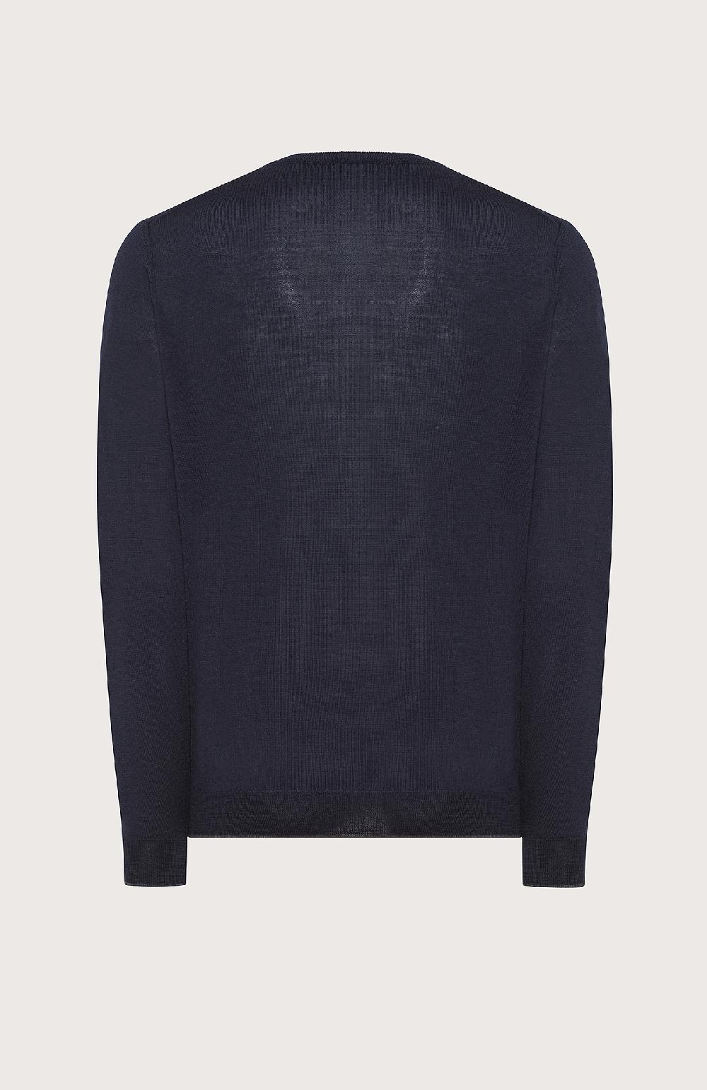 Seventy Maglioncino girocollo in lana f.14 - Col. Blu Vendite Flash