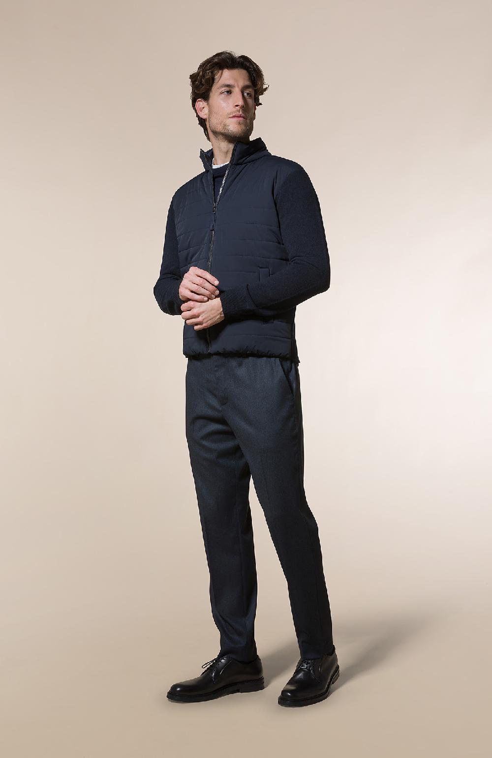 Seventy Maglioncino girocollo in lana f.14 - Col. Blu Vendite Flash