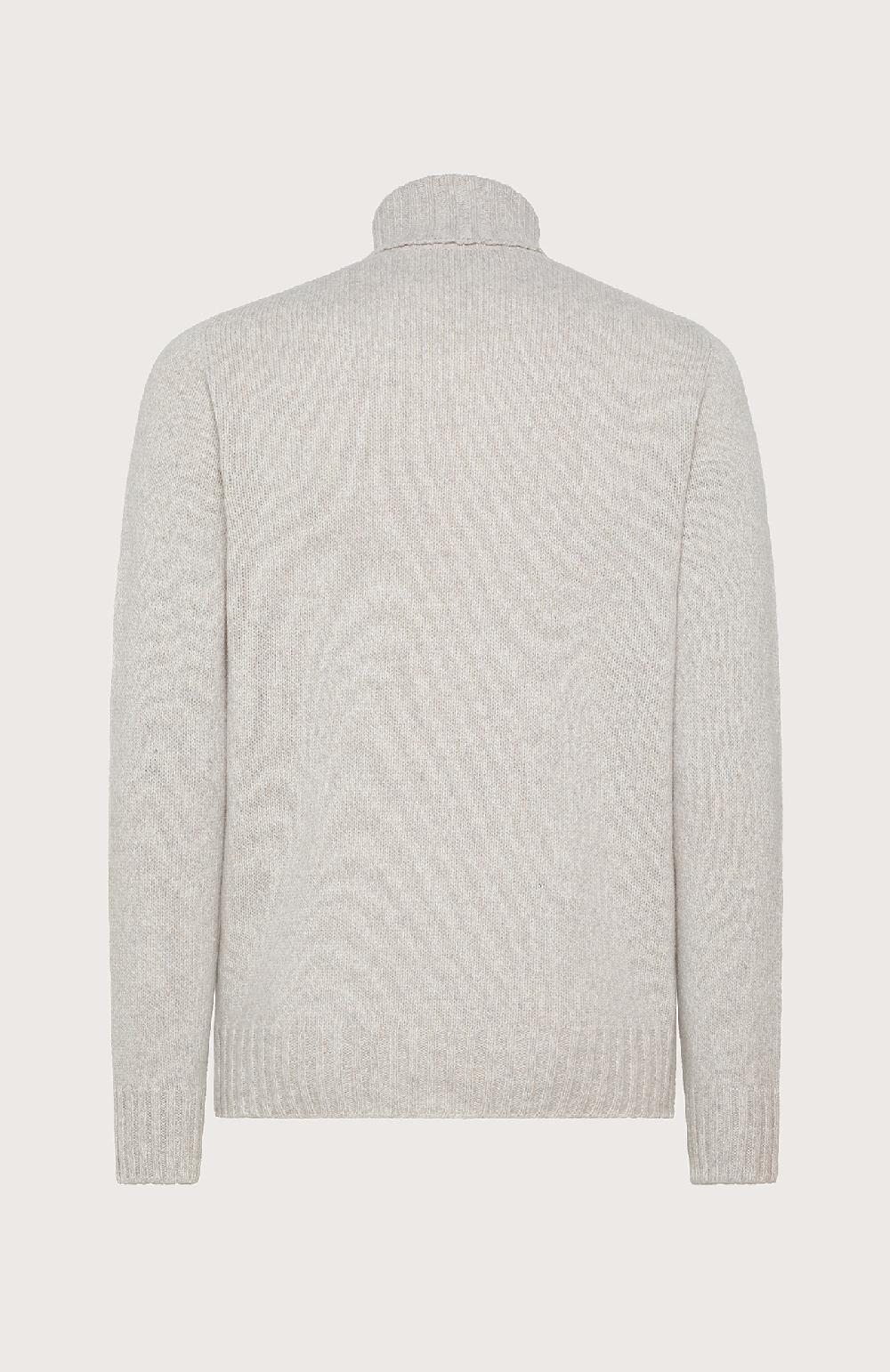 Seventy Maglione collo alto in mouliné - Col. Neutro 2025