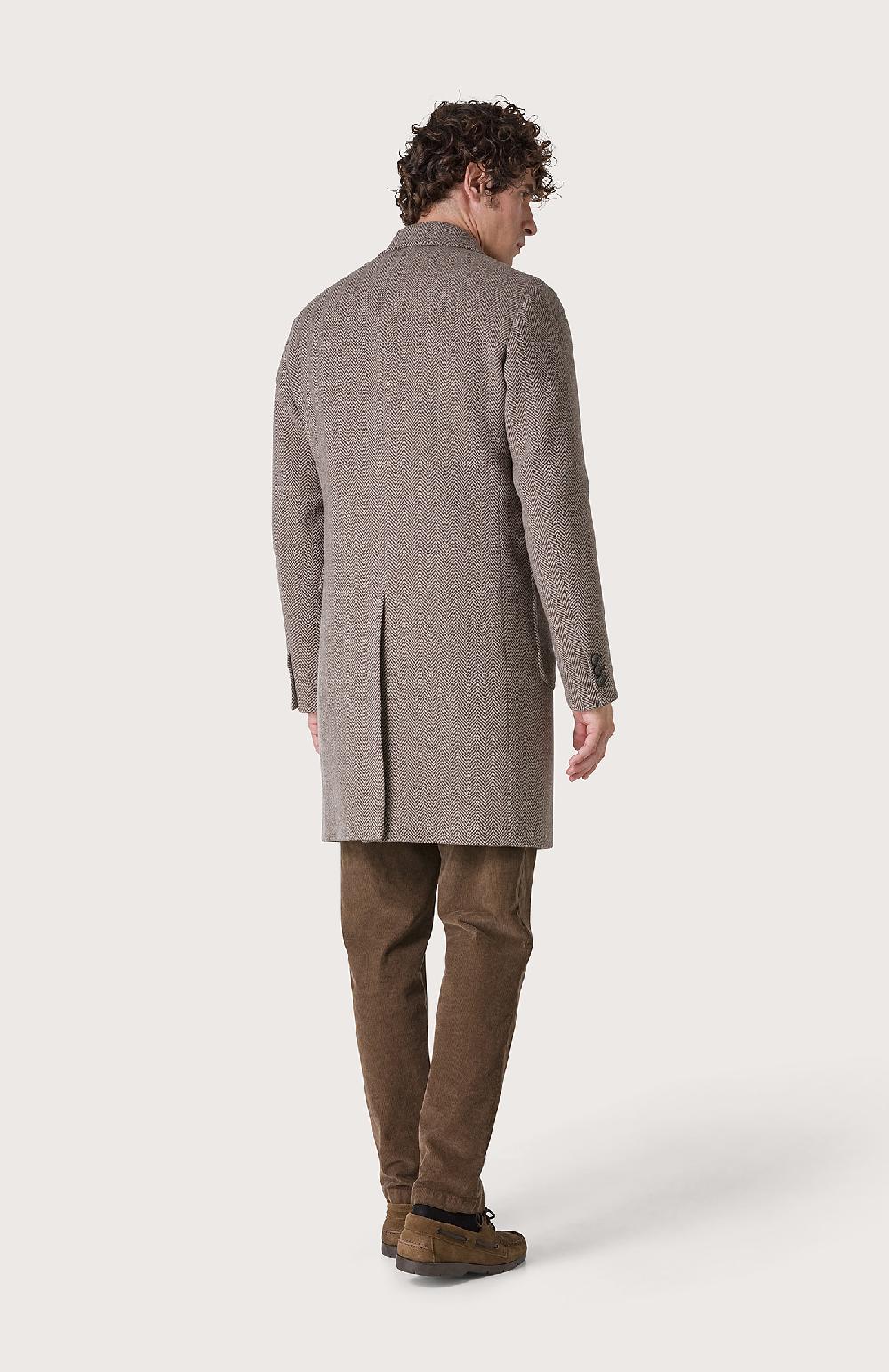Seventy Cappotto doppiopetto con resca - Col. Marrone Promozione