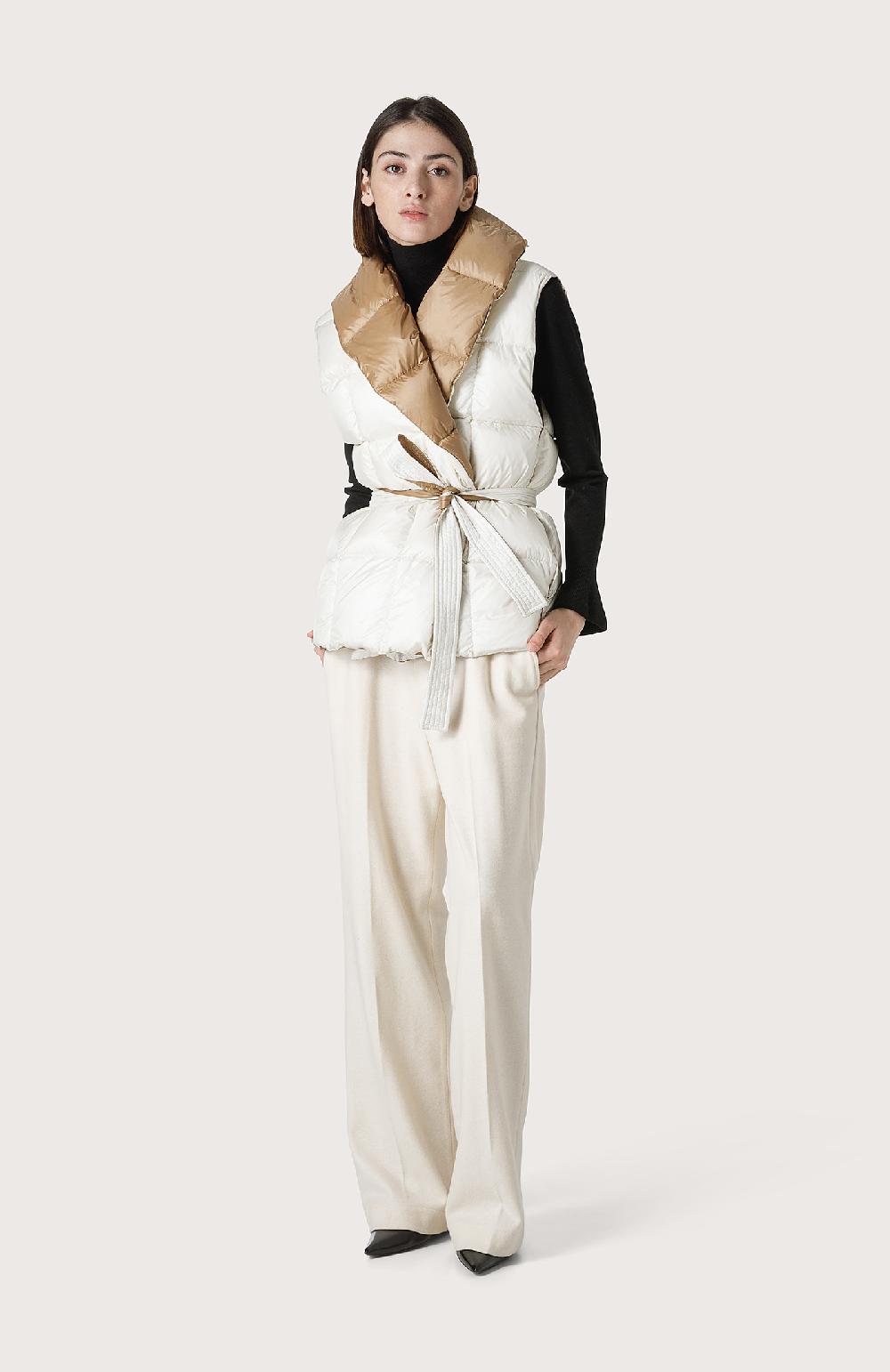 Seventy Gilet reversibile con collo sciallato - Col. Neutro Sottocosto