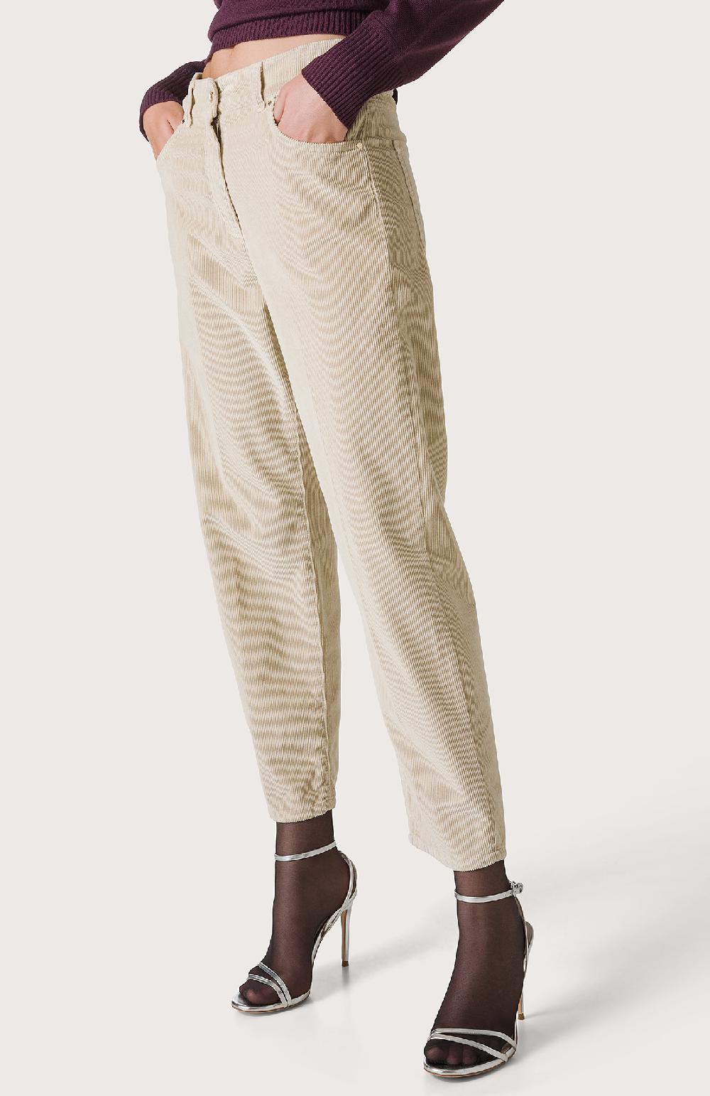 Seventy Jeans denim in velluto a righe - Col. Bianco Economico