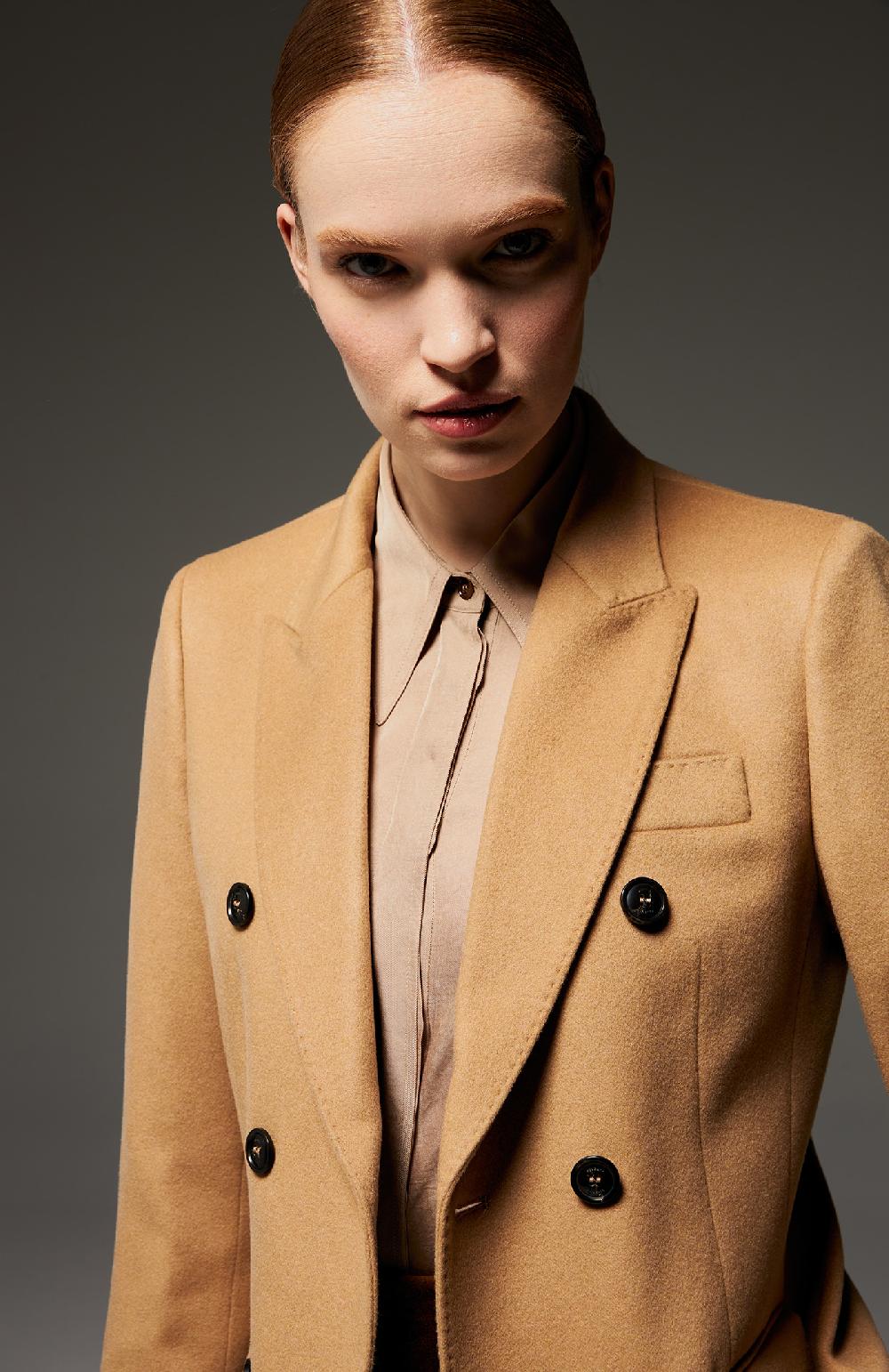 Seventy Giacca doppiopetto in 100% cashmere - Col. Neutro Spedizione Gratuita