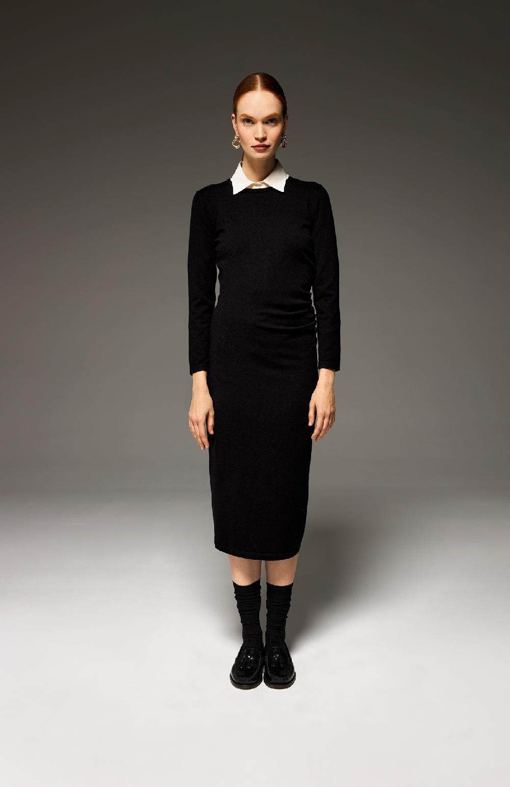 Seventy Blusa incrociata bimateriale - Col. Neutro Pezzi Unici