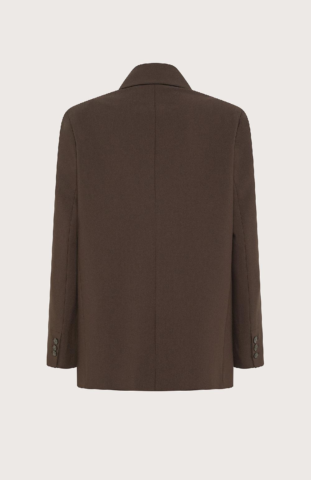 Seventy Giacca doppiopetto in poly stretch - Col. Marrone Fino Al -60%