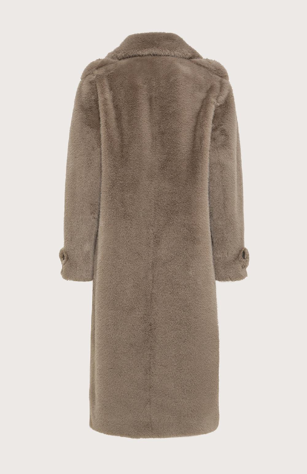 Seventy Cappotto in ecopelliccia - Col. Grigio Sottocosto