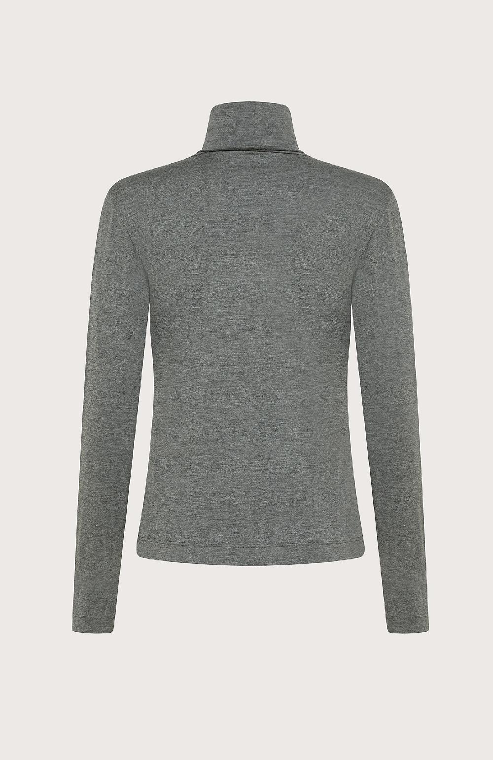 Seventy Dolcevita maniche lunghe in jersey unito bistretch - Col. Grigio Vendite Flash