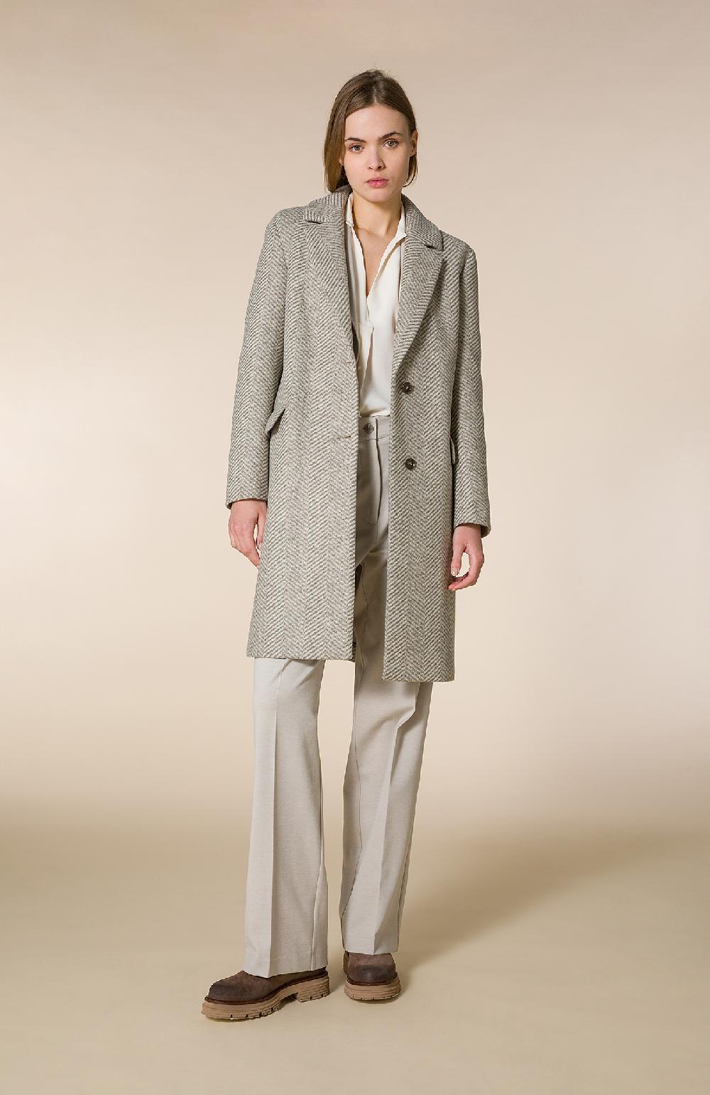 Seventy Polo bimateriale con scollo a V incrociato - Col. Neutro 2025