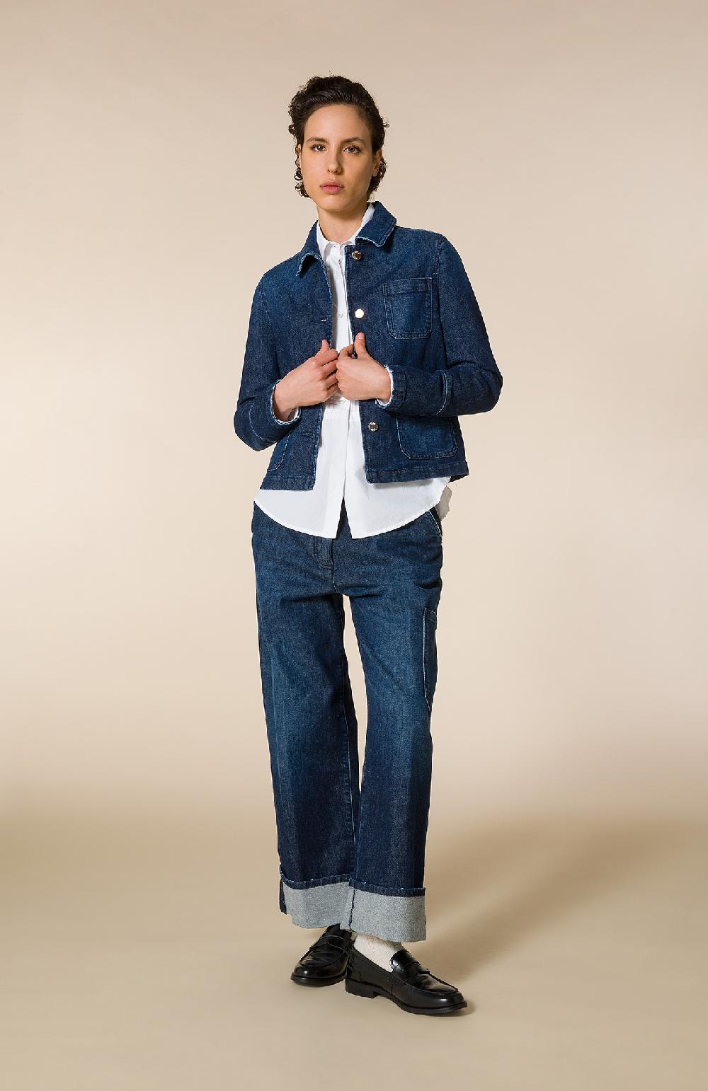 Seventy Giacca in denim con tre tasche - Col. Blu Pezzi Unici