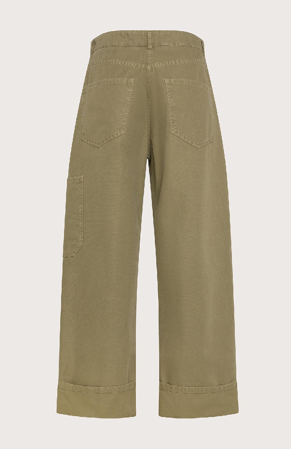 Seventy Pantaloni alla caviglia con orlo ripiegato - Col. Verde Soddisfazione Garantita
