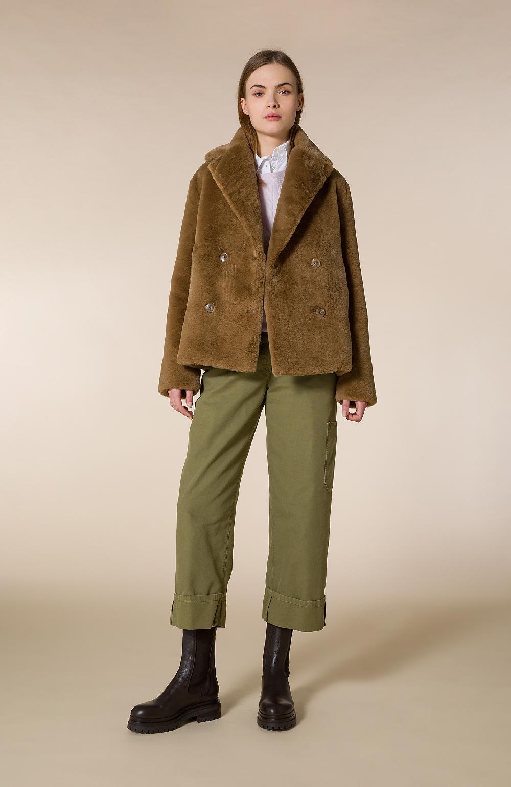 Seventy Pantaloni alla caviglia con orlo ripiegato - Col. Verde Soddisfazione Garantita