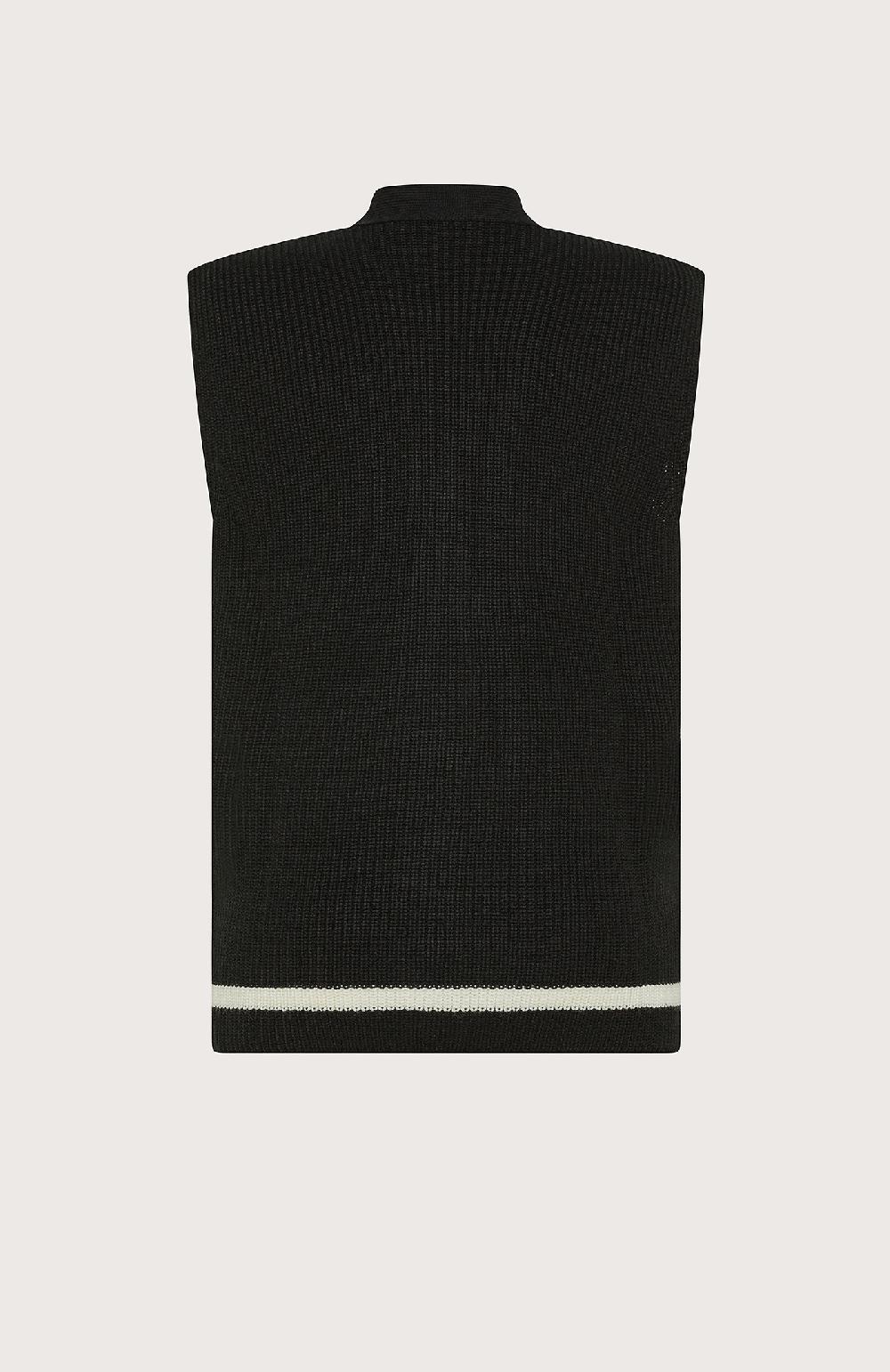 Seventy Gilet bimateriale con imbottitura - Col. Nero Outlet