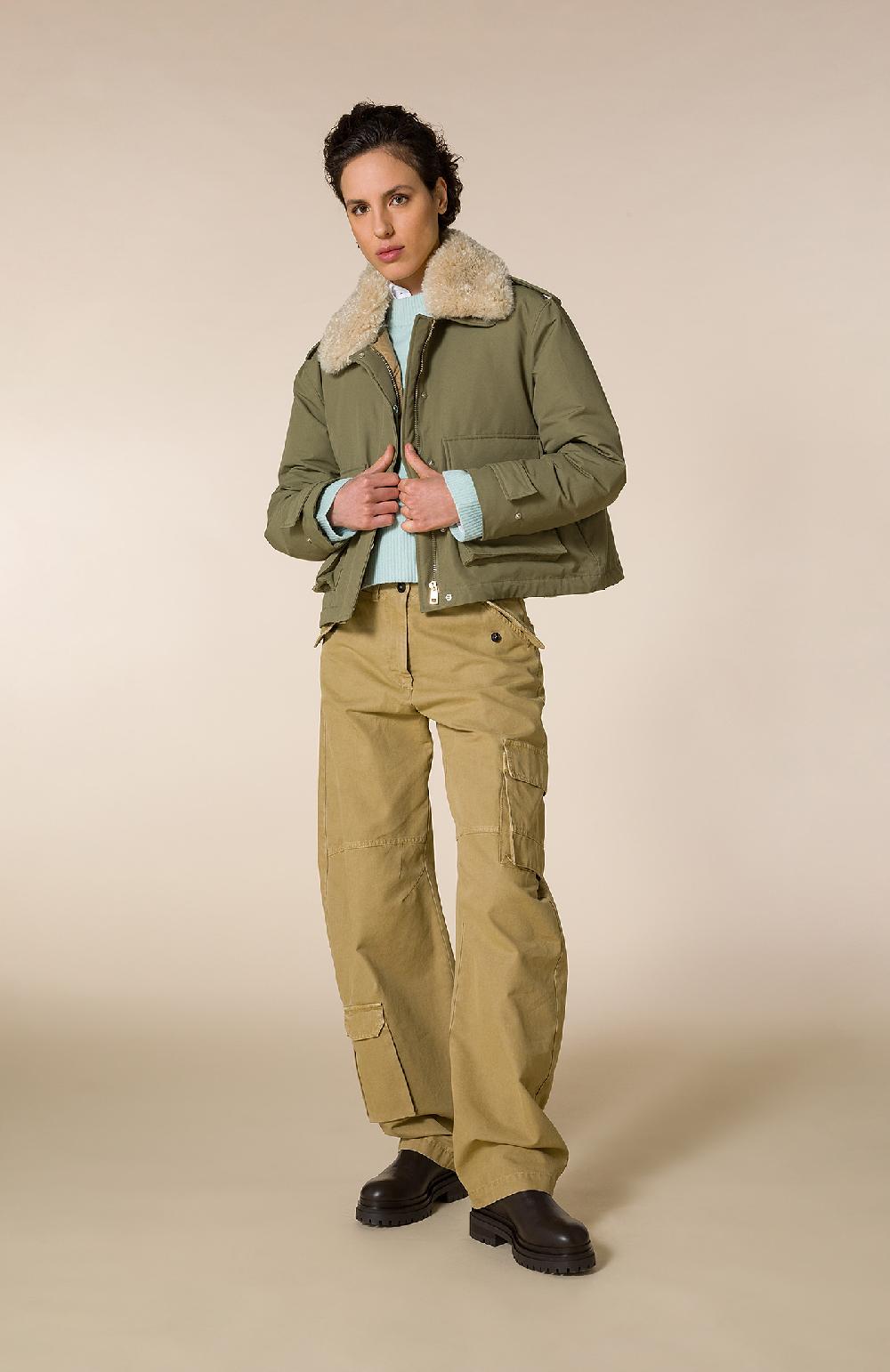 Seventy Pantalone cargo in 100% cotone - Col. Neutro Hotsell