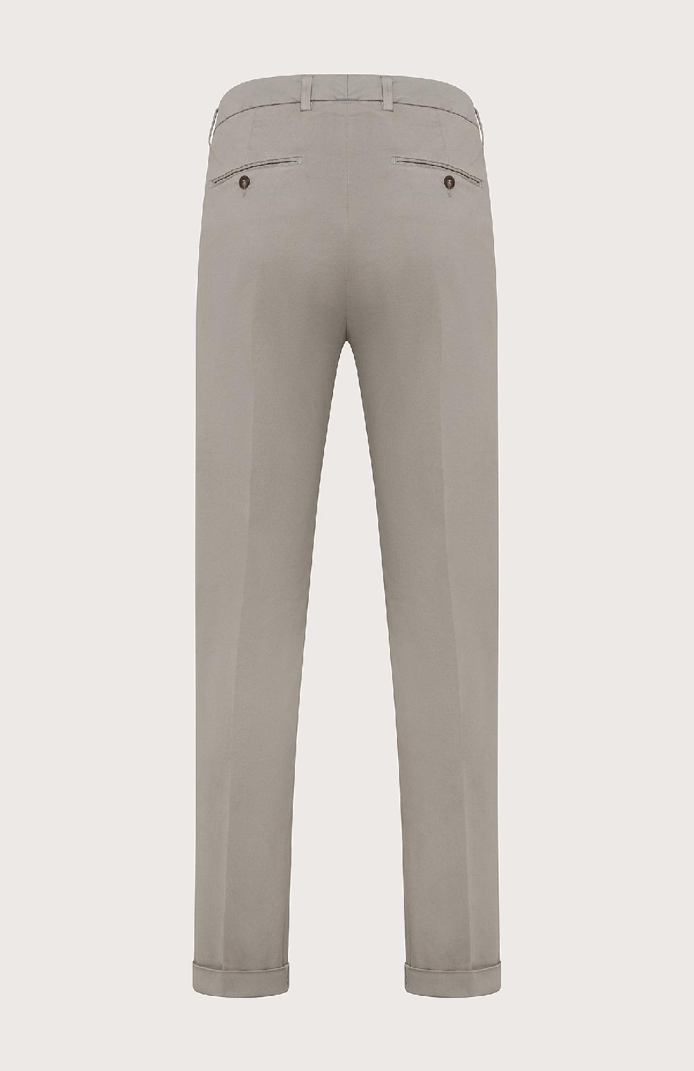 Seventy Pantalone chino in gabardina stretch - Col. Neutro Novità