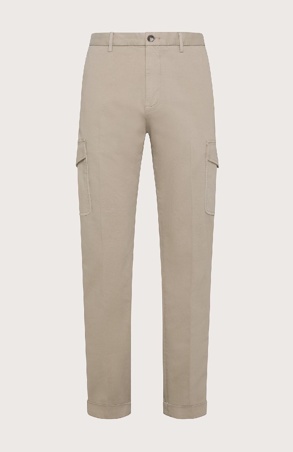 Seventy Pantalone lungo con tasche in gabardina - Col. Grigio Offerta
